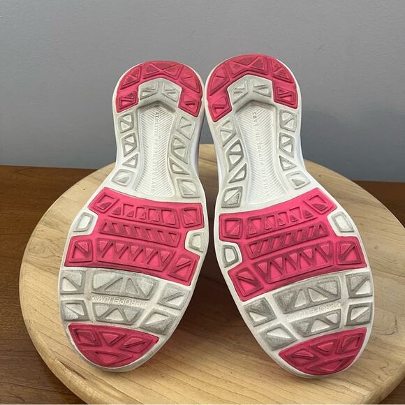 APL TechLoom Bliss Women’s Sz 8 Pink White Shoe Sneaker Knit Athletic Workout - Picture 6 of 8